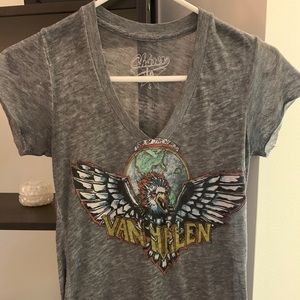 Chaser LA grey Van Halen shirt